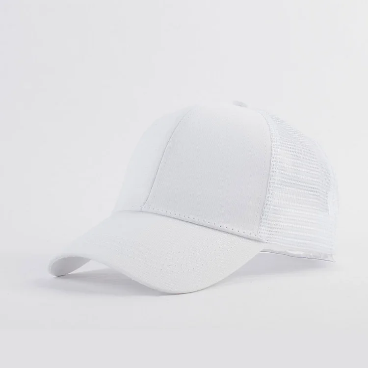 Baseball Caps For Women Hats Summer Fall Back Open Ponytail Hats Female Snapback Hip Hop Hat Bone Gorros Cotten Sun Visor Hats