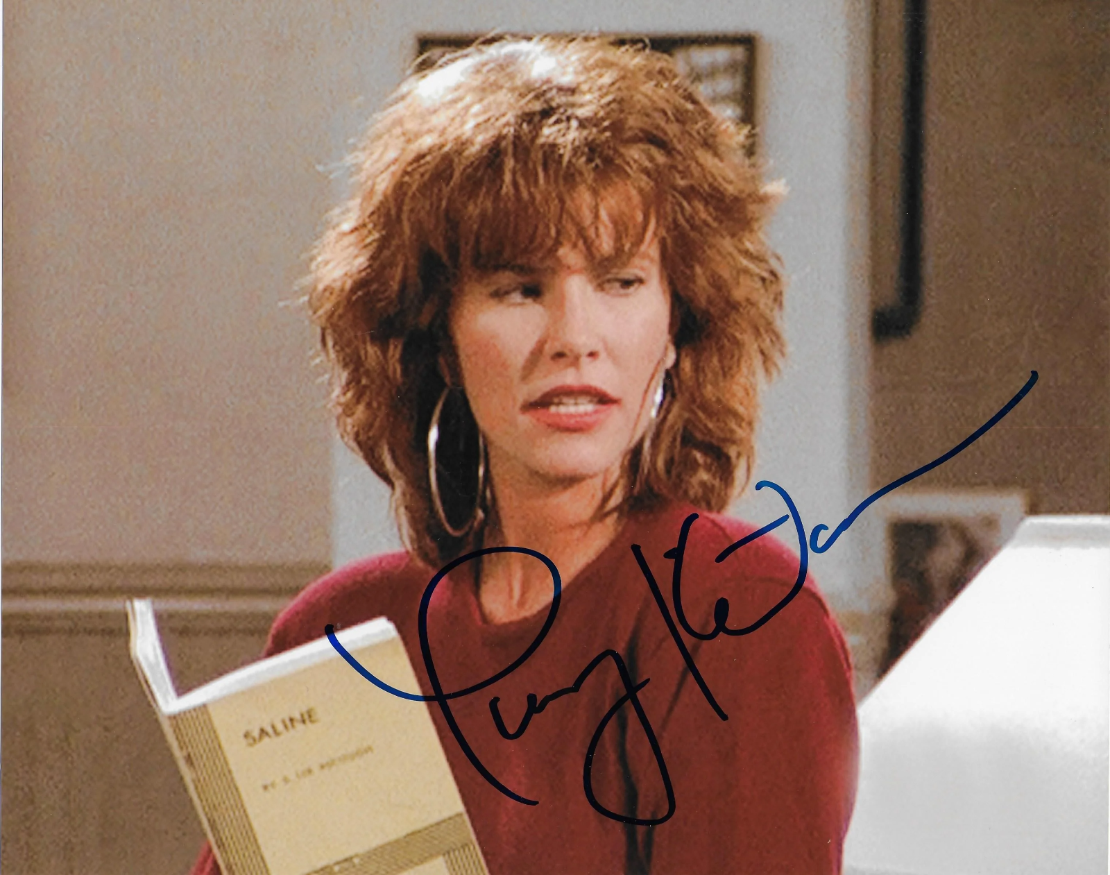 Tawny Kitaen Seinfeld Original Autographed 8X10 Photo Poster painting signed at Hollywood Show