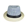 Gioiacombo&trade; Cappello di paglia parasole da esterno da uomo di mezza et&agrave; e anziani in lino