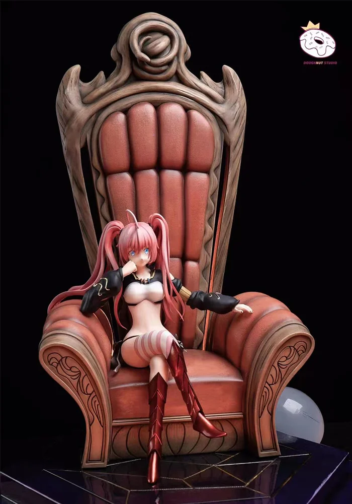 1/6 Scale Throne ver. Milim Nava - Regarding Reincarnated to Slime Resin Statue - Doughnut Studio [Pre-Order]-shopify