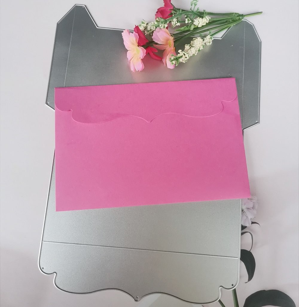 Big Pocket Bag Envelope Metal Cutting Dies Stencil Scrapbooking Photos Album Cards Paper Craft DIY Dies Cut New Arrival 2022