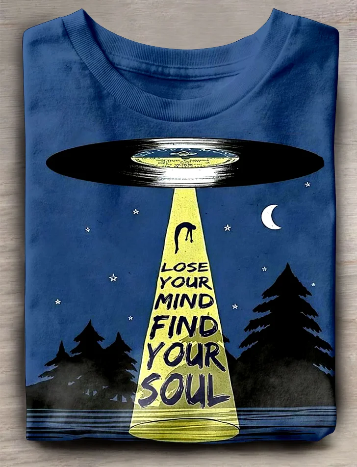 Eagerlys  Lose Your Mind Find Your Soul T-shirt Eagerlys