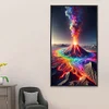 (40*70cm)Colorful Volcanic Eruption - Full Round Drill Diamond Painting