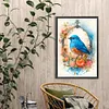 uk.everydayedeals (Limited Stock)Diamond Painting - Full Round - Bluebird on Flowers(40*60cm)