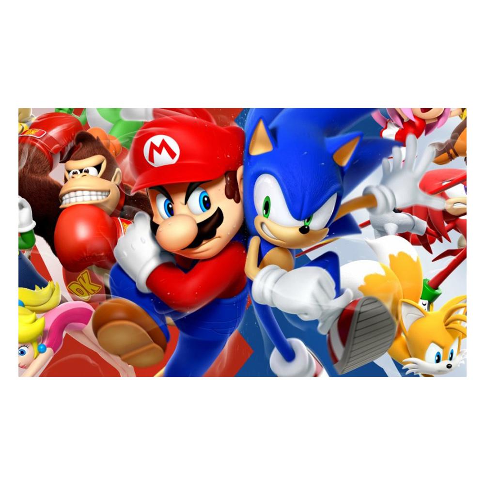 

Mario - 11CT Stamped Cross Stitch - 66x106CM, 501 Original