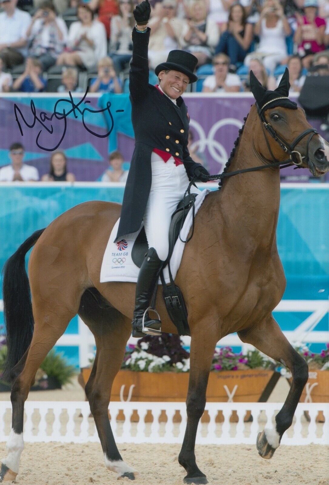 Mary King Hand Signed 12x8 Photo Poster painting - Olympics Autograph - London 2012 1.