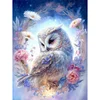 (Stamped/Counted) Owl-11CT Cross Stitch 40*50cm/15.75*19.69in