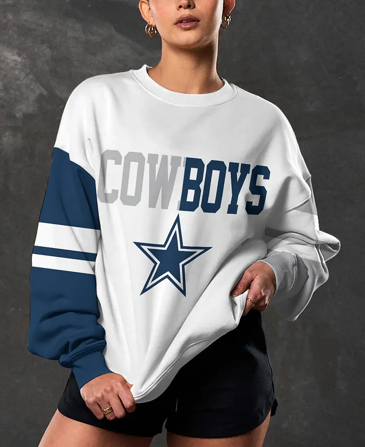 Dallas Cowboys 3D Limited Edition Crew Neck sweatshirt