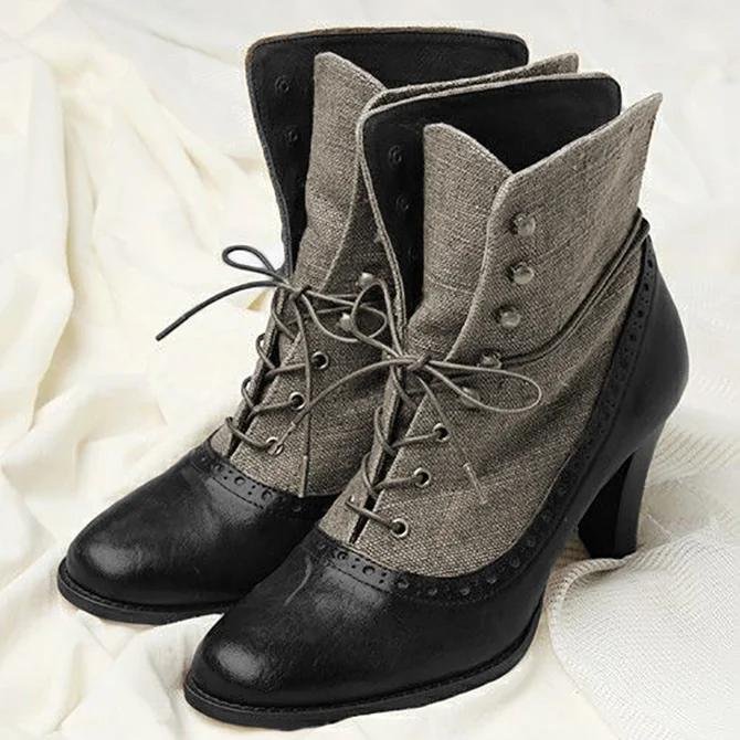 Women's Vintage Bohemian Booties -boots