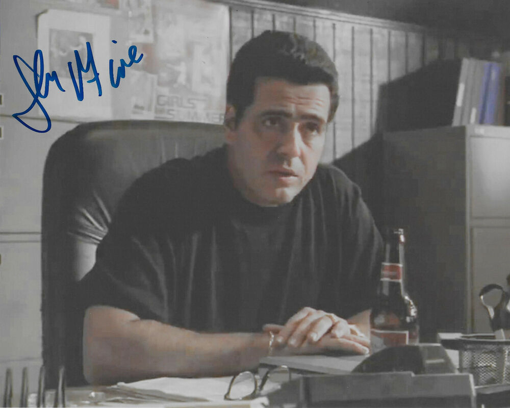 John Fiore The Sopranos Original Autographed 8X10 Photo Poster painting