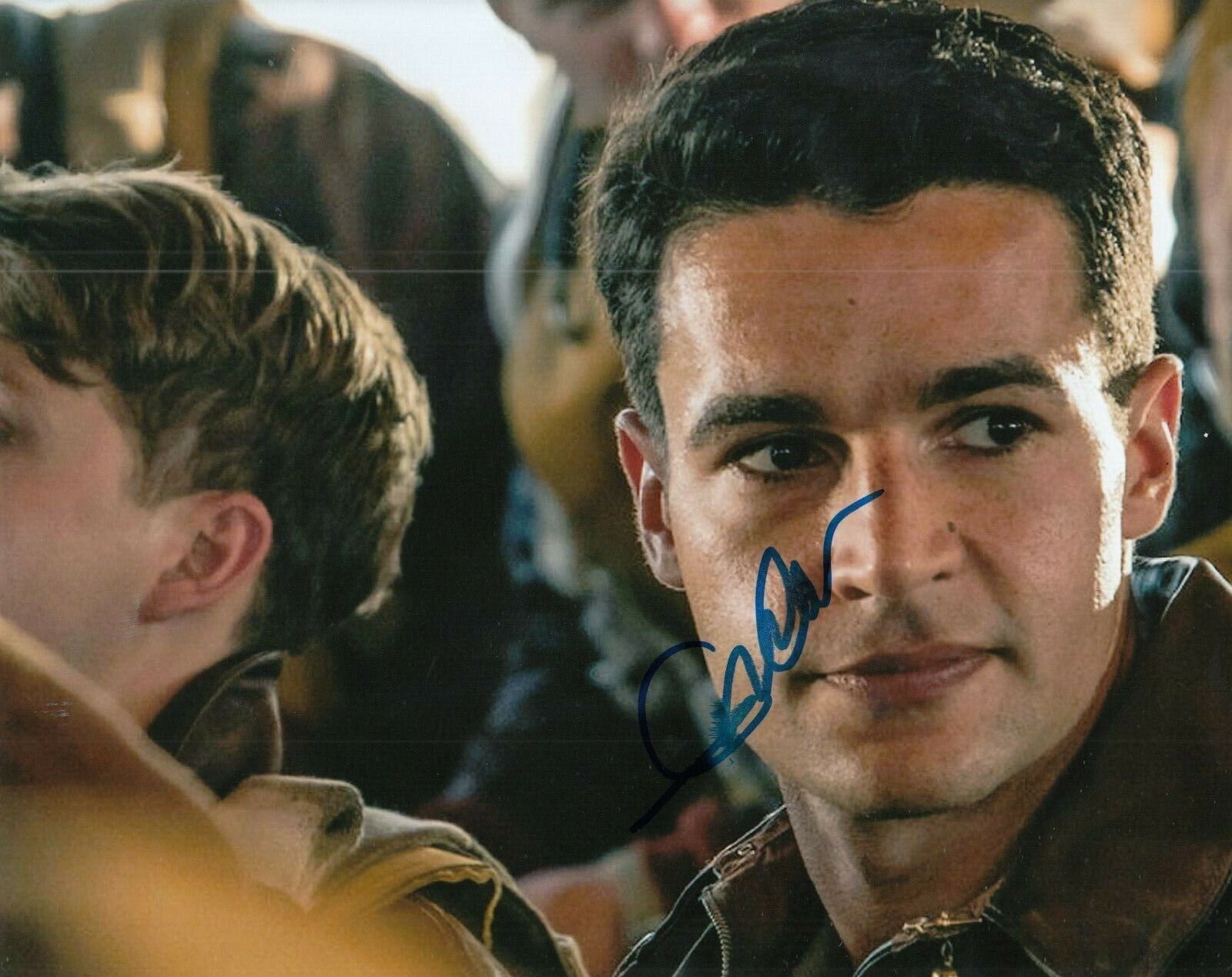 CHRISTOPHER ABBOTT signed (CATCH 22) 8X10 Photo Poster painting PROOF *Yossarian* W/COA #4