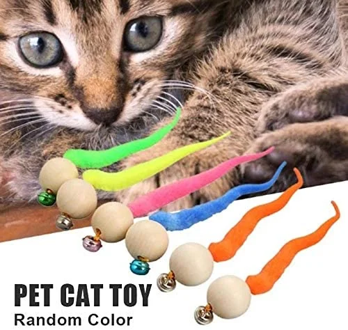 Wiggly Balls Cat Bell Toys 1