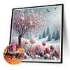 Diamond Painting-DIY Full Round Drill Plum Blossoms(40x40cm)