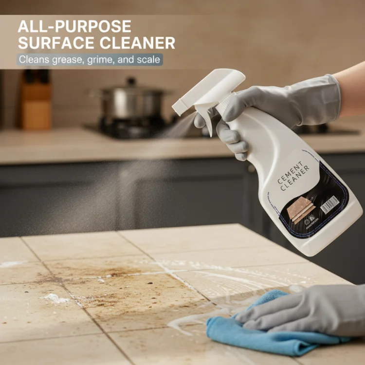 Spray Multiuso per Rimuovere Cemento e Macchie