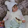 [Heartbeat Dolls] 20'' licia Reborn Baby Doll - Realistic And Lifelike with Brown Hair - RBBI-Myrebornbabydoll&reg; Myrebornbabydoll&reg;