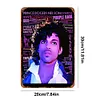 Prince - Panneaux en &eacute;tain m&eacute;tallique(20*30cm/30*40cm) - Musique