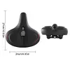 Oversized Bike Seat Breathable Hollow Bicycle Saddle Waterproof Bike Accessories