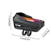 1L EVA Bike Phone Handlebar Bag with Quick Release for Smart Phones 4.7-6.8in
