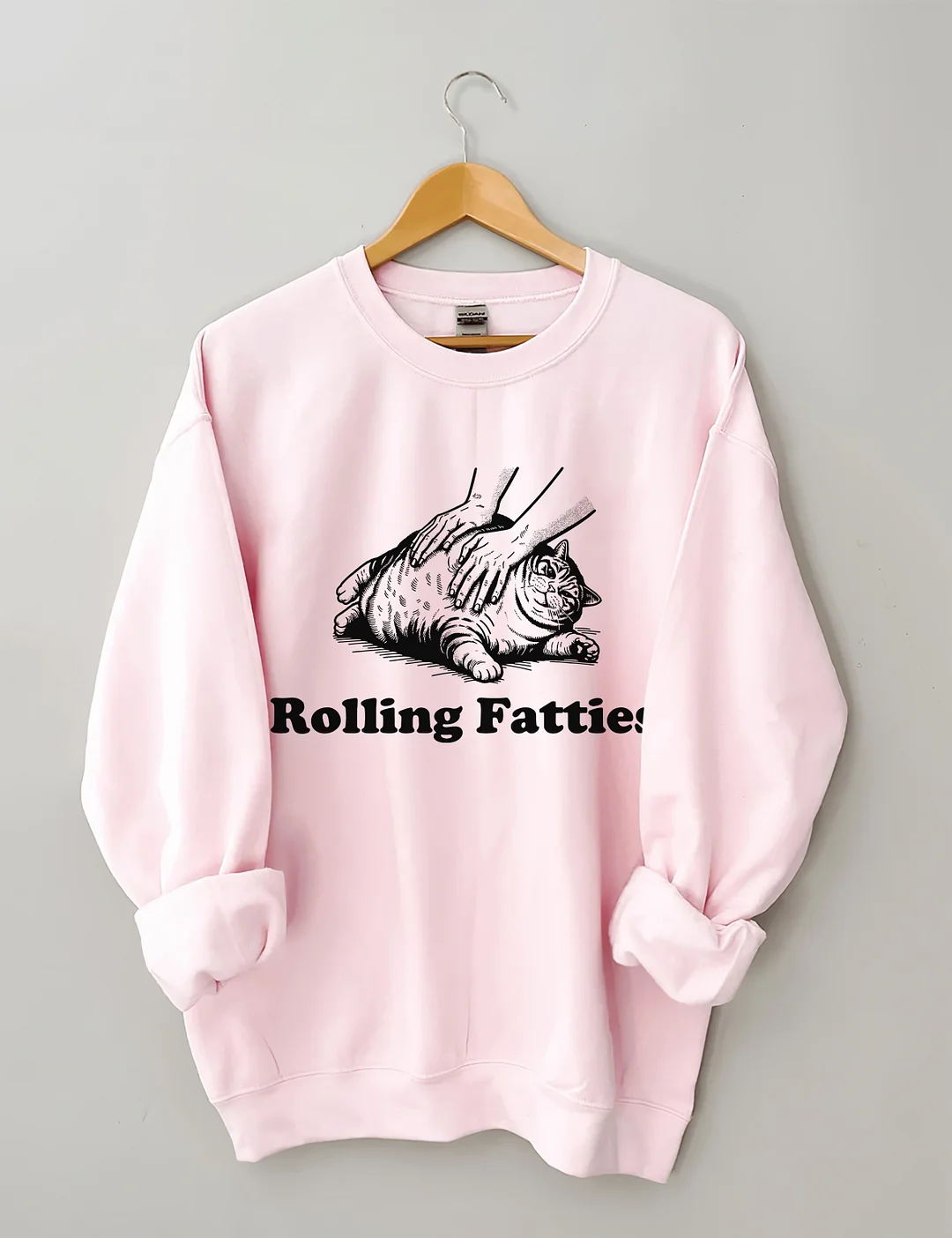 Rolling Fatties Cat Sweatshirt