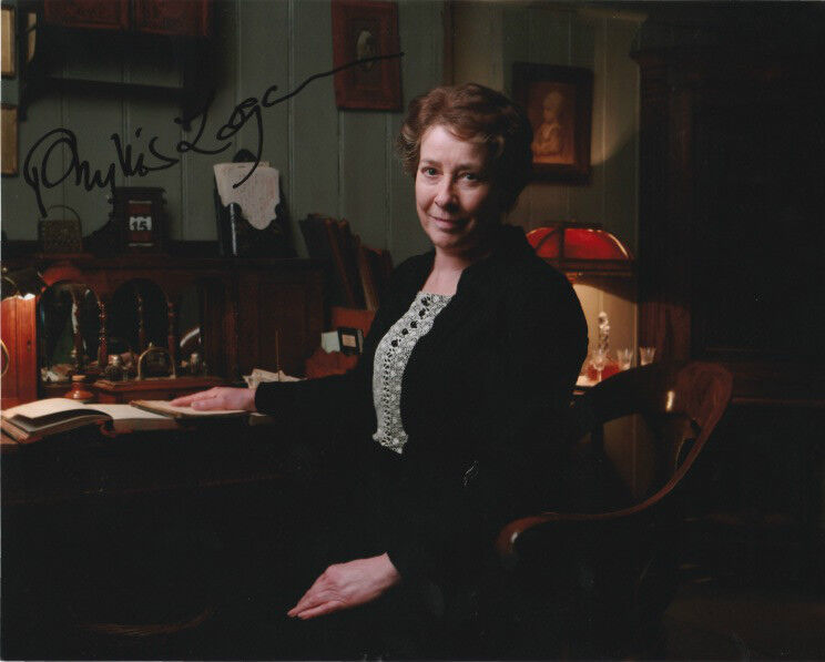 Phyllis Logan Downton Abbey Autographed Signed 8x10 Photo Poster painting COA E