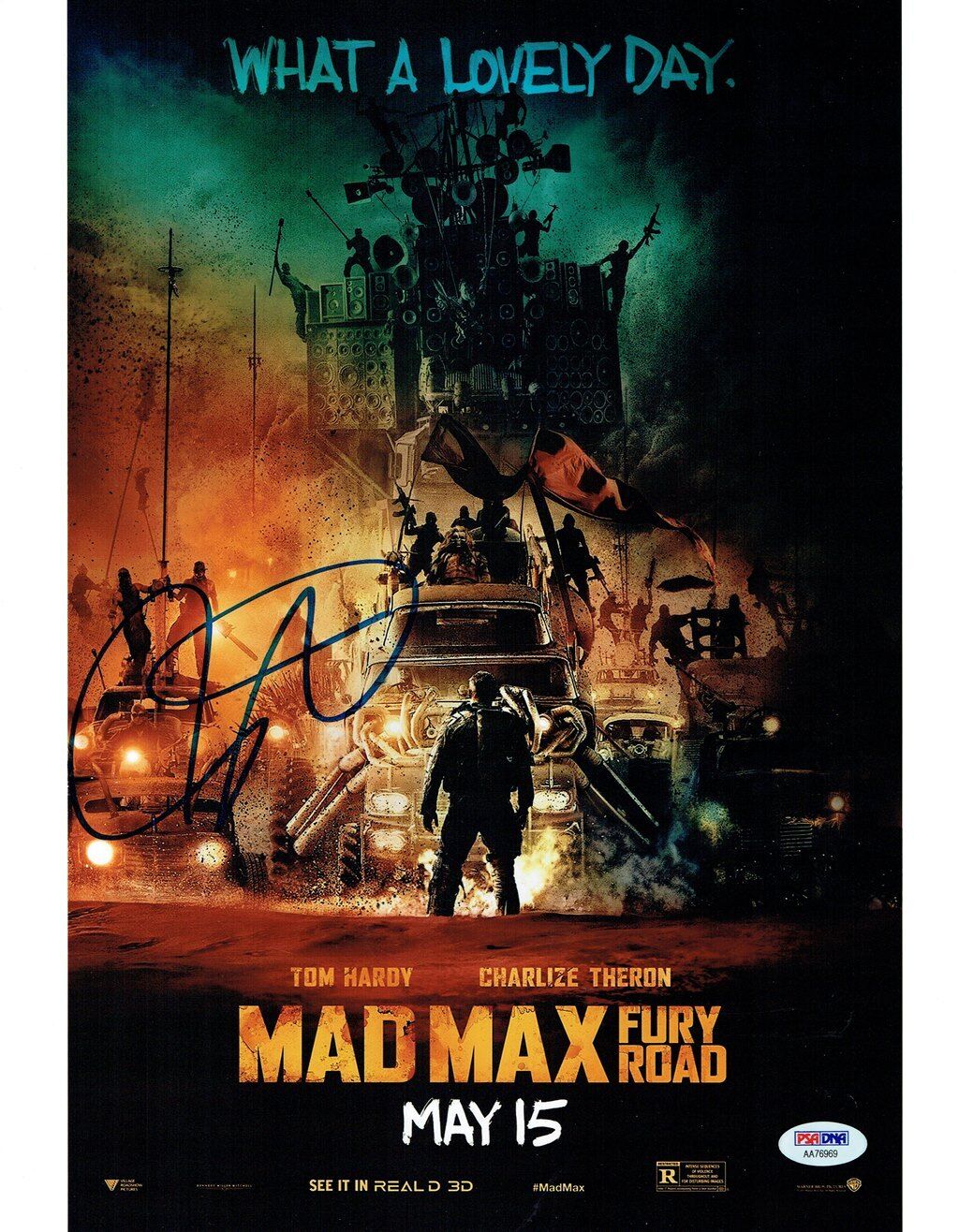 George Miller Signed Mad Max Authentic Autographed 11x14 Photo Poster painting PSA/DNA #AA76969