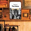 [Grande Taille]The Police - Panneaux en &eacute;tain m&eacute;tallique(30*40cm)