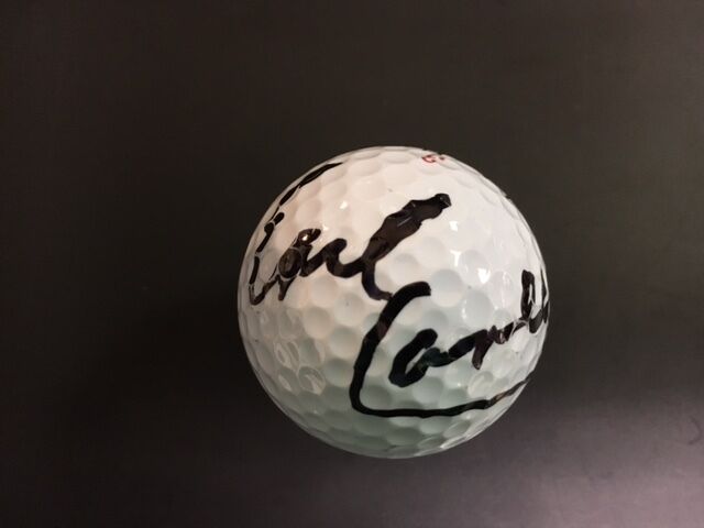 HOFer Earl Campbell Signed Golf Ball Houston Oilers Autograph Auction COA