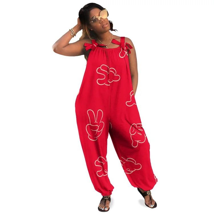 Adult Mickey Mouse Jumpsuit Costume - Mickey and Friends -  Spirithalloween.com