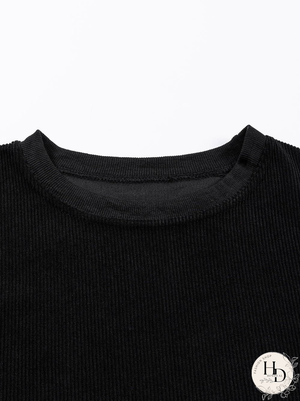 Stylish Waffle Knit Top