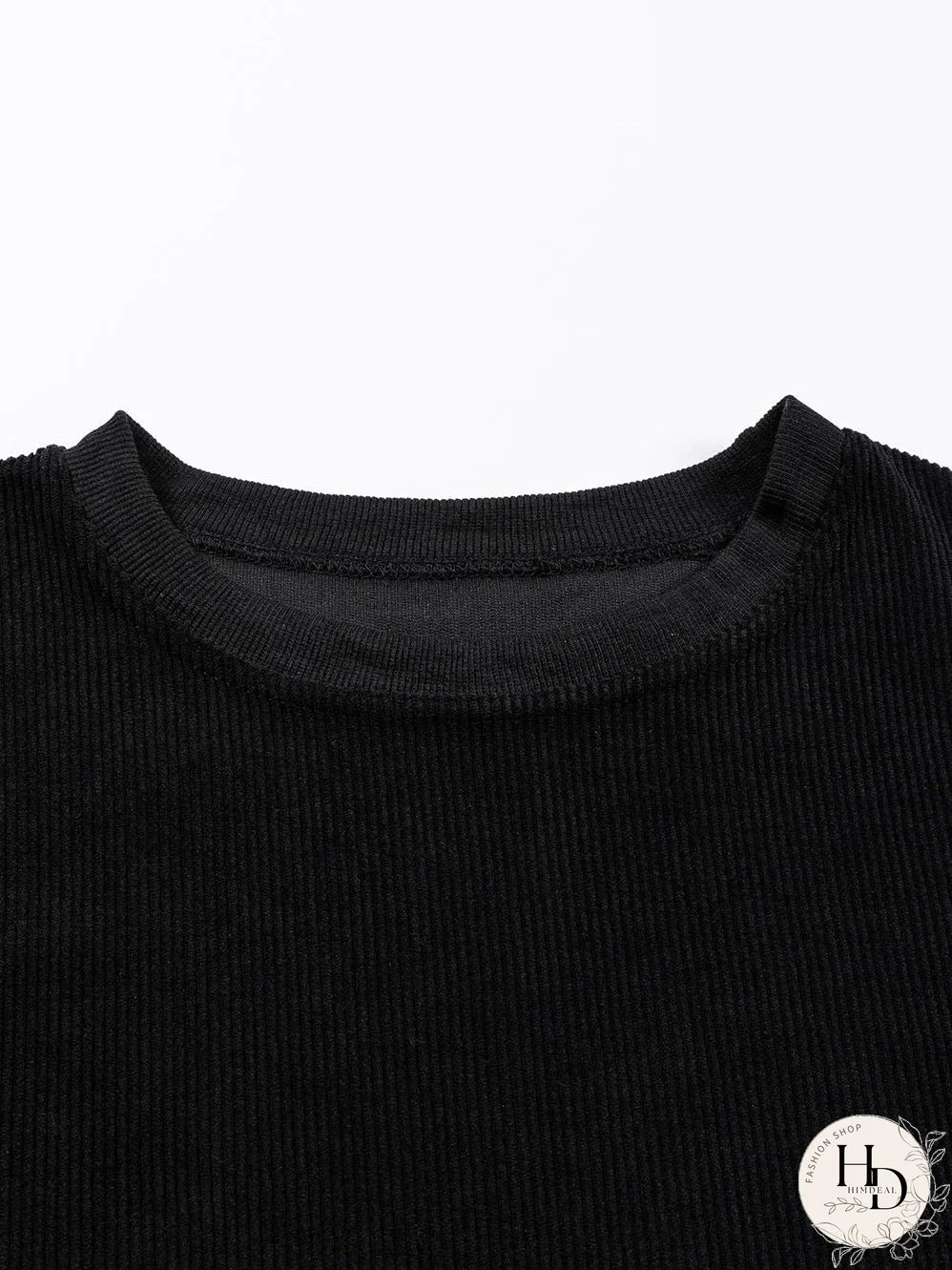 Stylish Waffle Knit Top