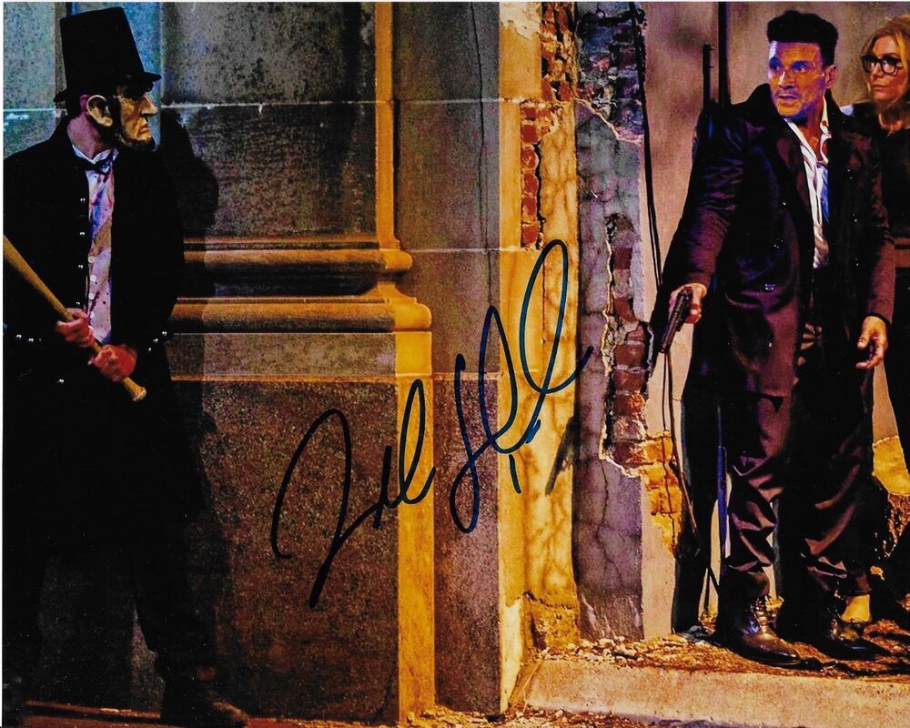 FRANK GRILLO 'THE PURGE: ANARCHY' SERGEANT SIGNED 8X10 PICTURE *COA 5