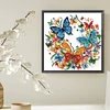 Diamond Painting-DIY Crystal Rhinestone Flower Butterfly