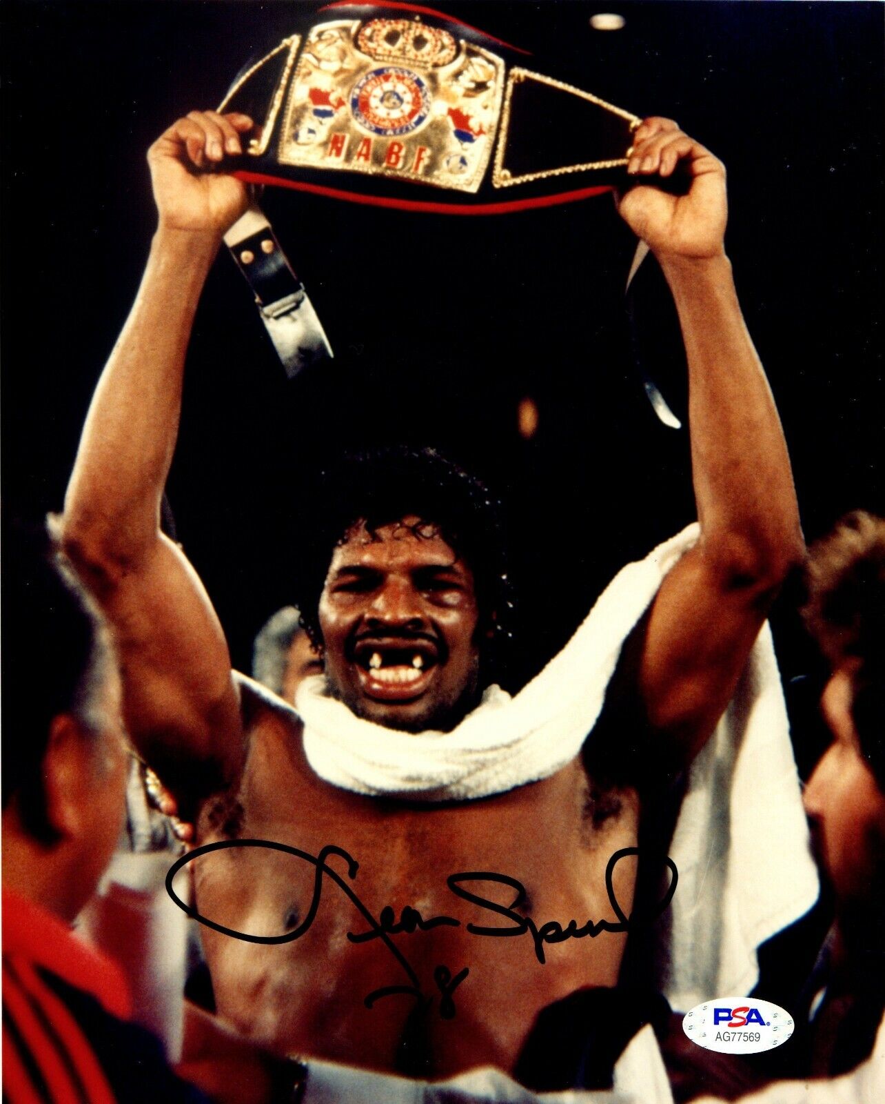 Leon Spinks autographed signed 8x10 Photo Poster painting Boxing PSA COA WBC Champion