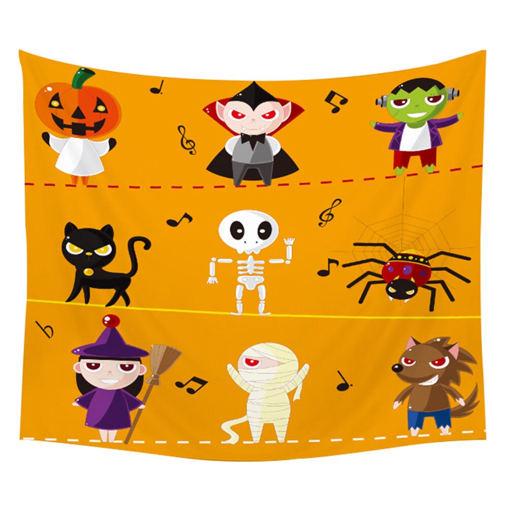 

Wall Tapestry - Pumpkin Halloween-150*130cm, 501 Original