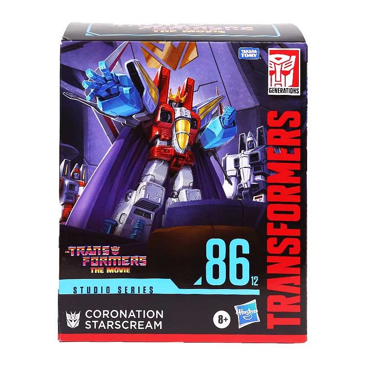 Hasbro Transformers Studio Series 86-12 Leader The Transformers: The Movie Coronation Starscream