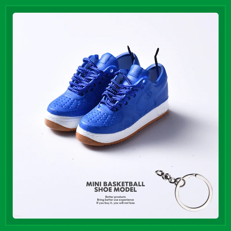 CLOTx Nike Air Force 1 - "Blue" - Sneakers 3D Keychain