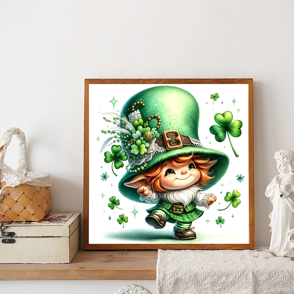 Diamond Painting - Full Round Drill - St.Patrick's Day(Canvas|30*30cm)
