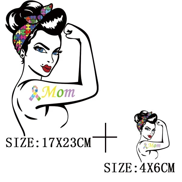 Fashion Girl Glitter Thermal Sticker DIY Washable Iron On Transfer For Clothing Beautiful Lady Patches On Clothes Applique Decor