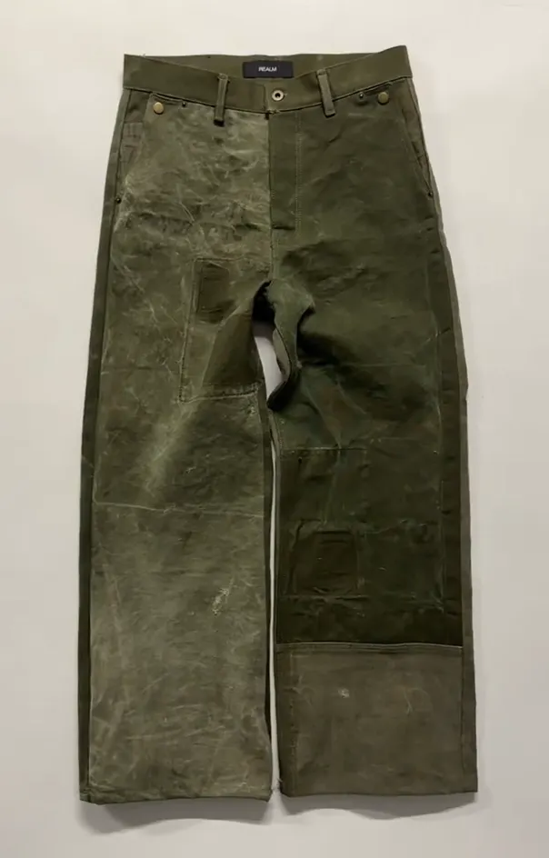 Vintage Patchwork Cargo Pants