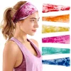 Colorful Tie-dye Elastic Hair Head Bands