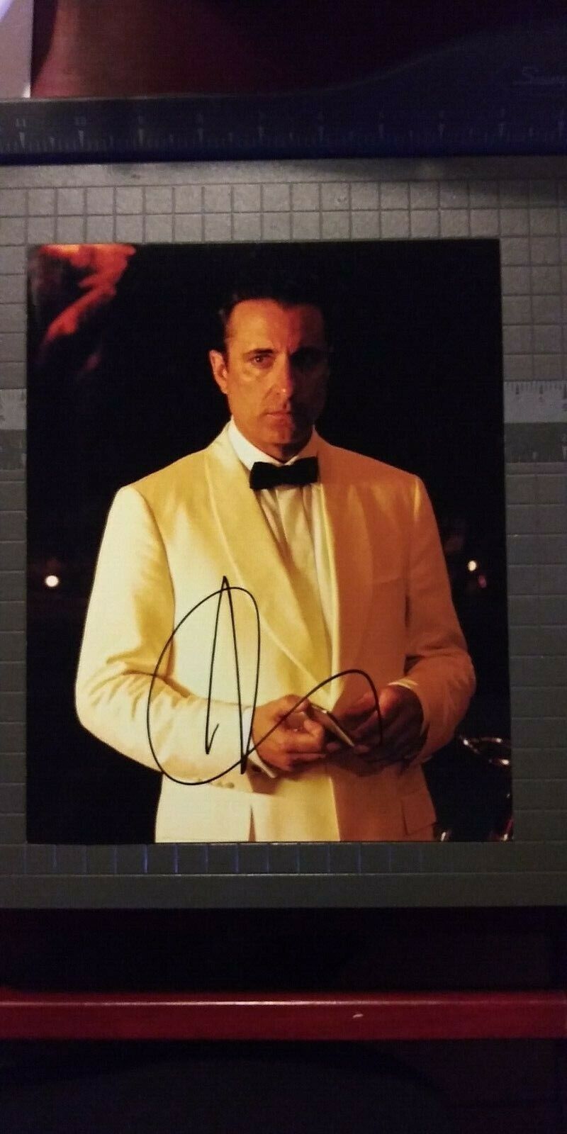 Andy Garcia signed 8x10