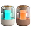 Air Humidifier Super Anti-Dry-Burning Quiet Silent Dual-Spray Humidifier W/ 7-Color Ambient Night Light Suitable for Room Office and Gym