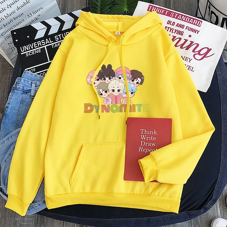 Dynamite Candy Color Cartoon Hoodie