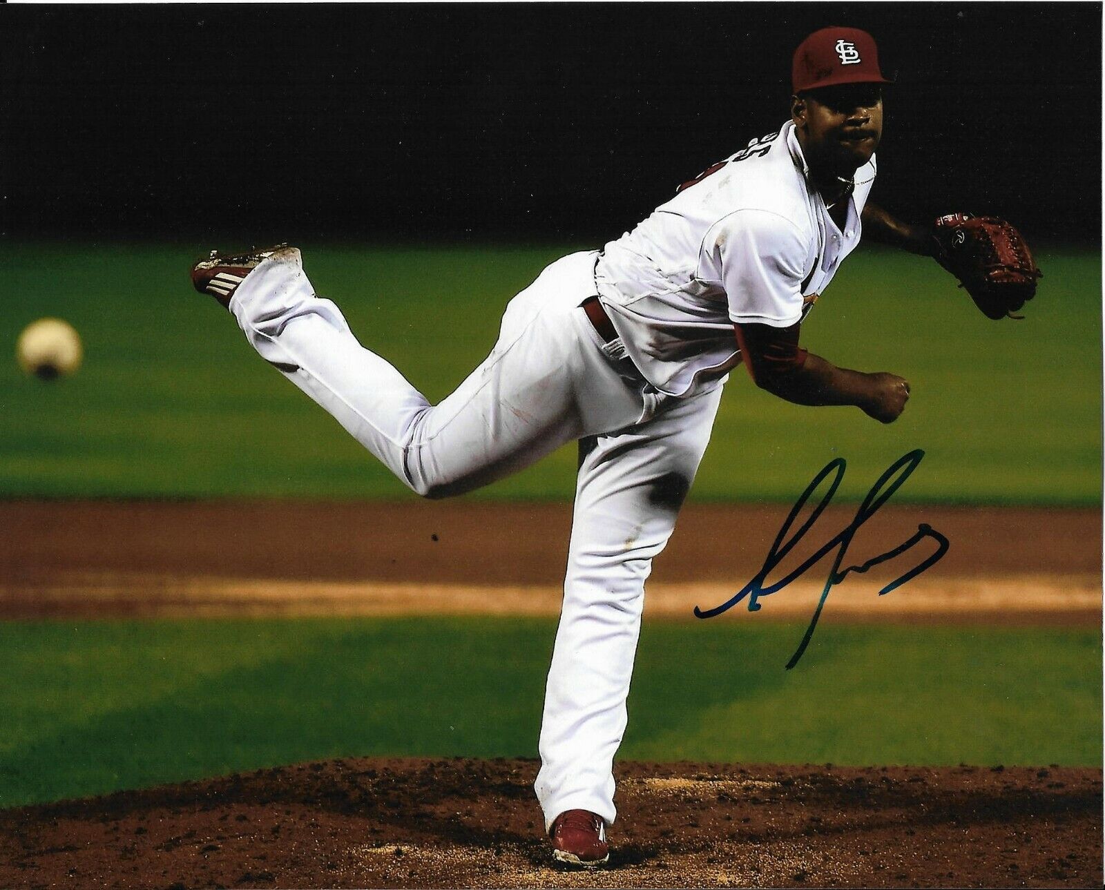 ALEX REYES signed autographed ST. LOUIS CARDINALS 8x10 Photo Poster painting w/COA