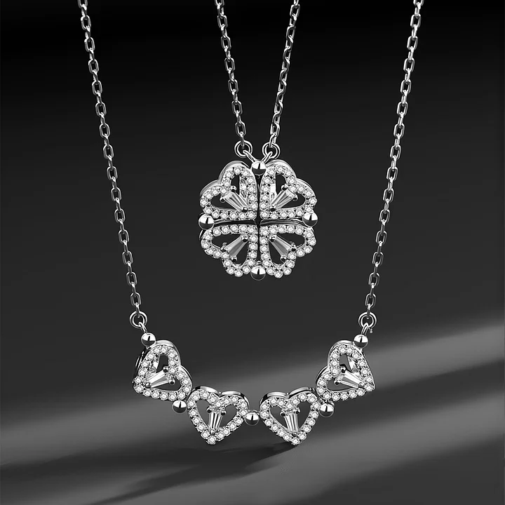 B79 磁力式 四つ葉クローバーネックレス | GIFTUUの ブランド