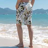 Gioiacombo&trade; Pantaloni da spiaggia casual da uomo larghi con stampa geometrica