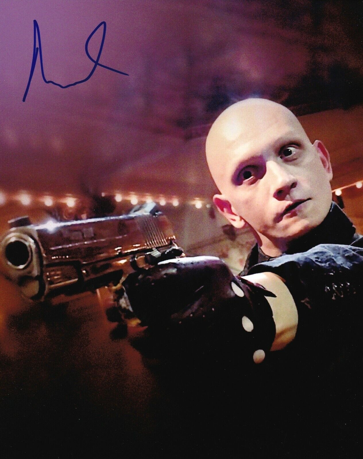 Anthony Carrigan REAL hand SIGNED Photo Poster painting #1 COA NoHo Hank Barry HBO Gotham