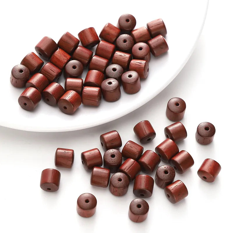 1 Set Diameter 8mm Hole 1~1.9mm Wood Geometric Jewelry Accessories