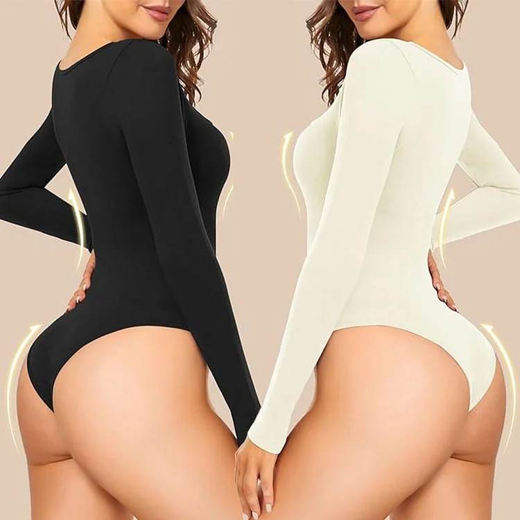 Seamless Long Sleeve Shapewear