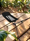 Folding Moon Chairs Footrest Telescopic Leg Rest Camping Chair Kit for Outdoor